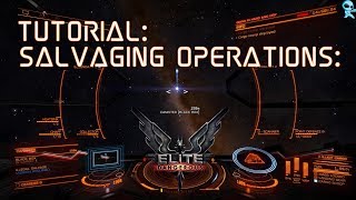 Elite Dangerous Tutorial Salvage Operations [upl. by Fredrick]